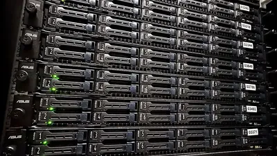 Netrouting bare-metal chassis with structured cabling